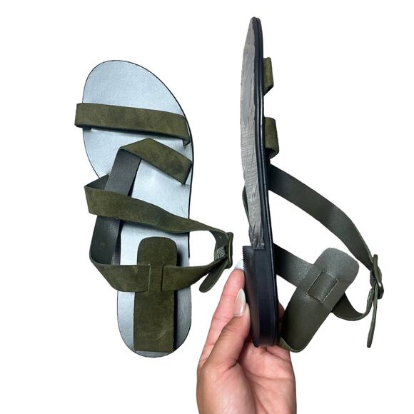 Everlane Olive Green Sandals - Picture 4 of 6